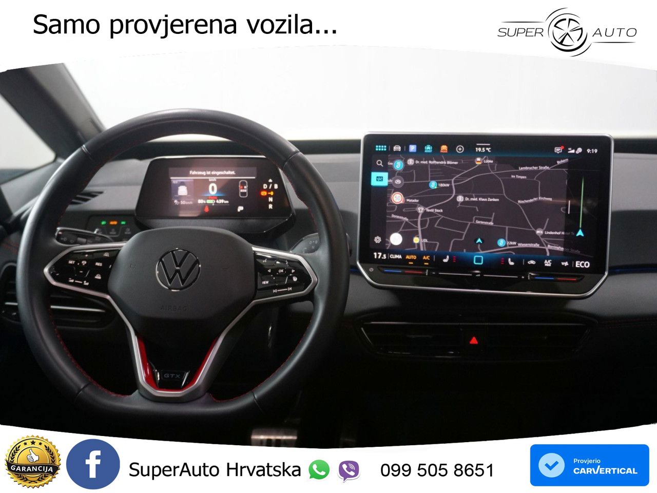 Volkswagen ID.3 GTX 84 kWh (286 KS) LED+GR SJED+ACC