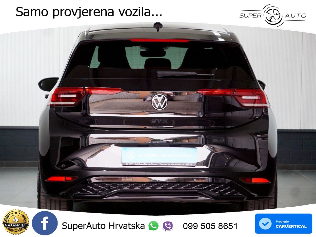 Volkswagen ID.3 GTX 84 kWh (286 KS) LED+GR SJED+ACC