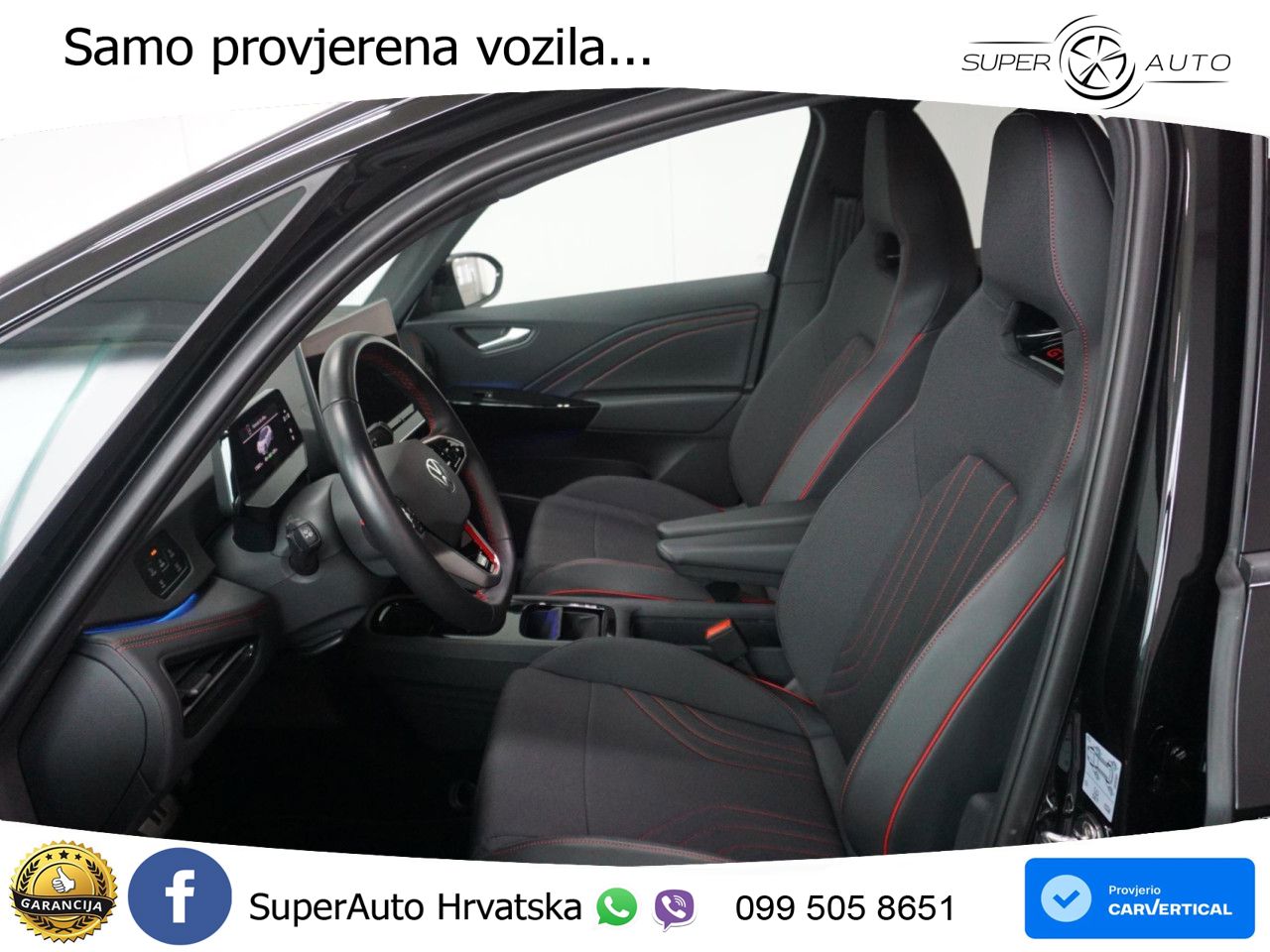 Volkswagen ID.3 GTX 84 kWh (286 KS) LED+GR SJED+ACC