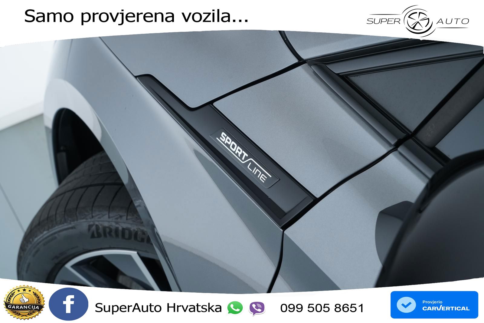 Škoda Enyaq 85 82 kWh (286 KS) SportLine LED+GR SJED+ACC