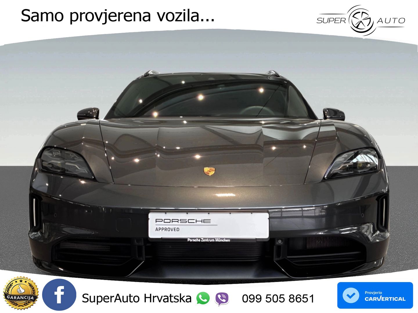 Porsche Taycan Sport Turismo 4S 105 kWh (598 KS)