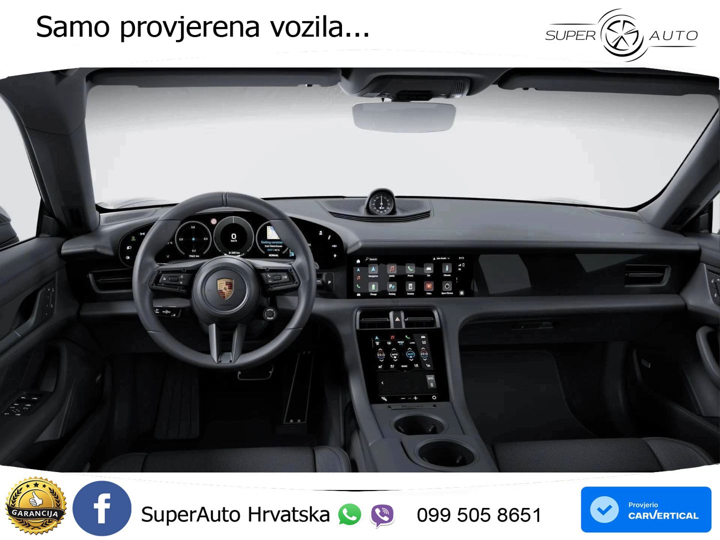 Porsche Taycan Sport Turismo 4S 105 kWh (598 KS)