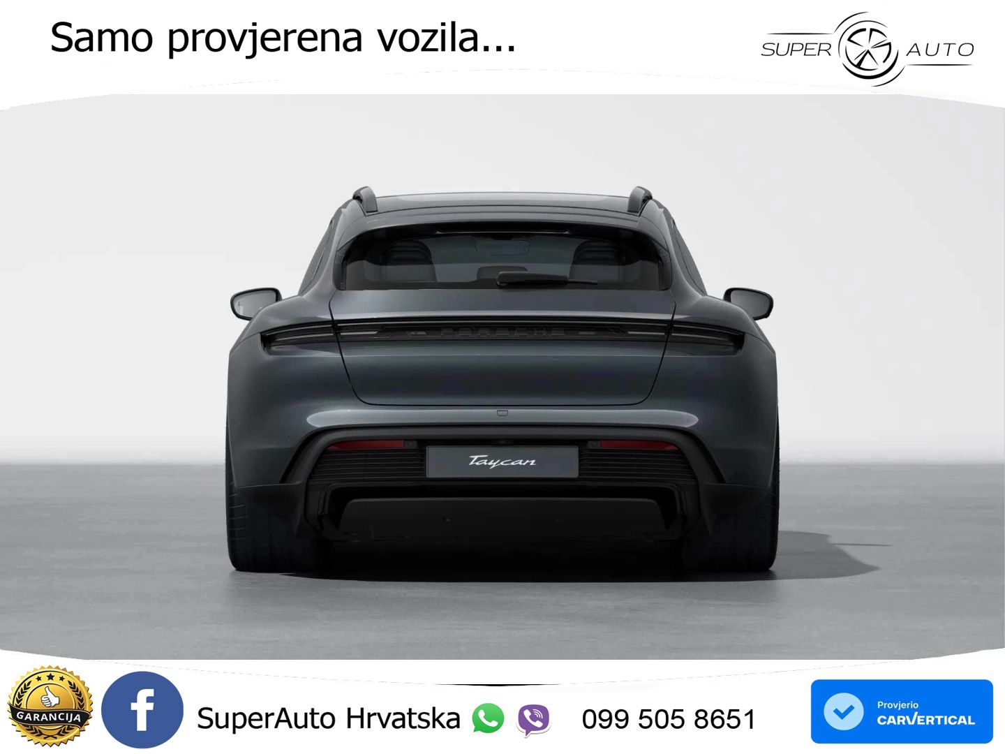 Porsche Taycan Sport Turismo 4S 105 kWh (598 KS)