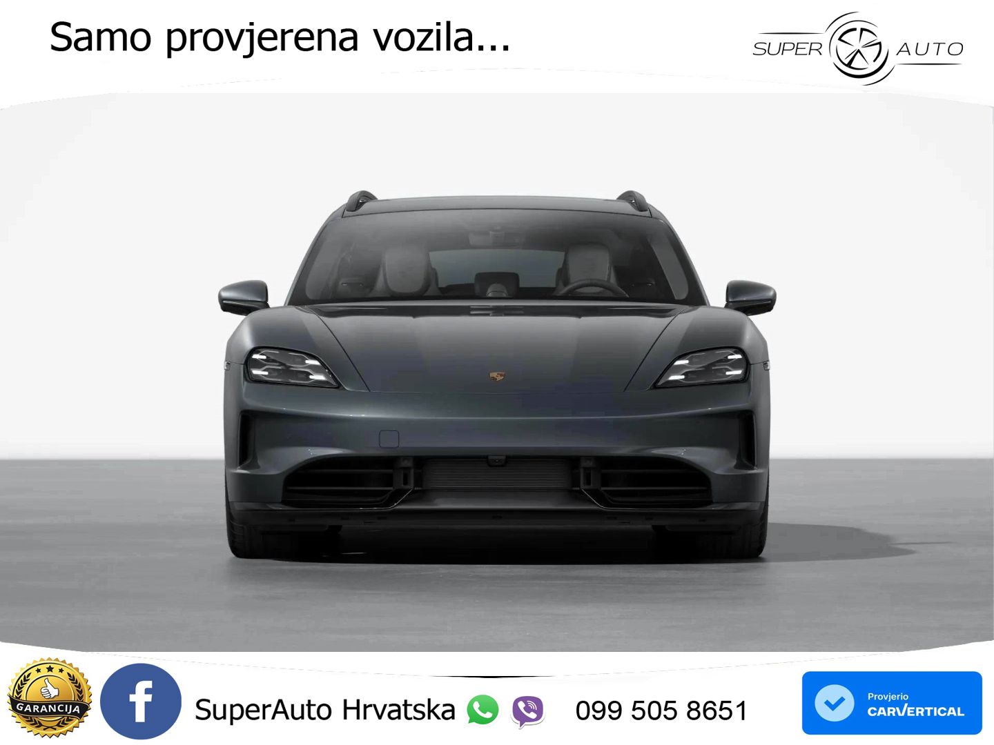 Porsche Taycan Sport Turismo 4S 105 kWh (598 KS)