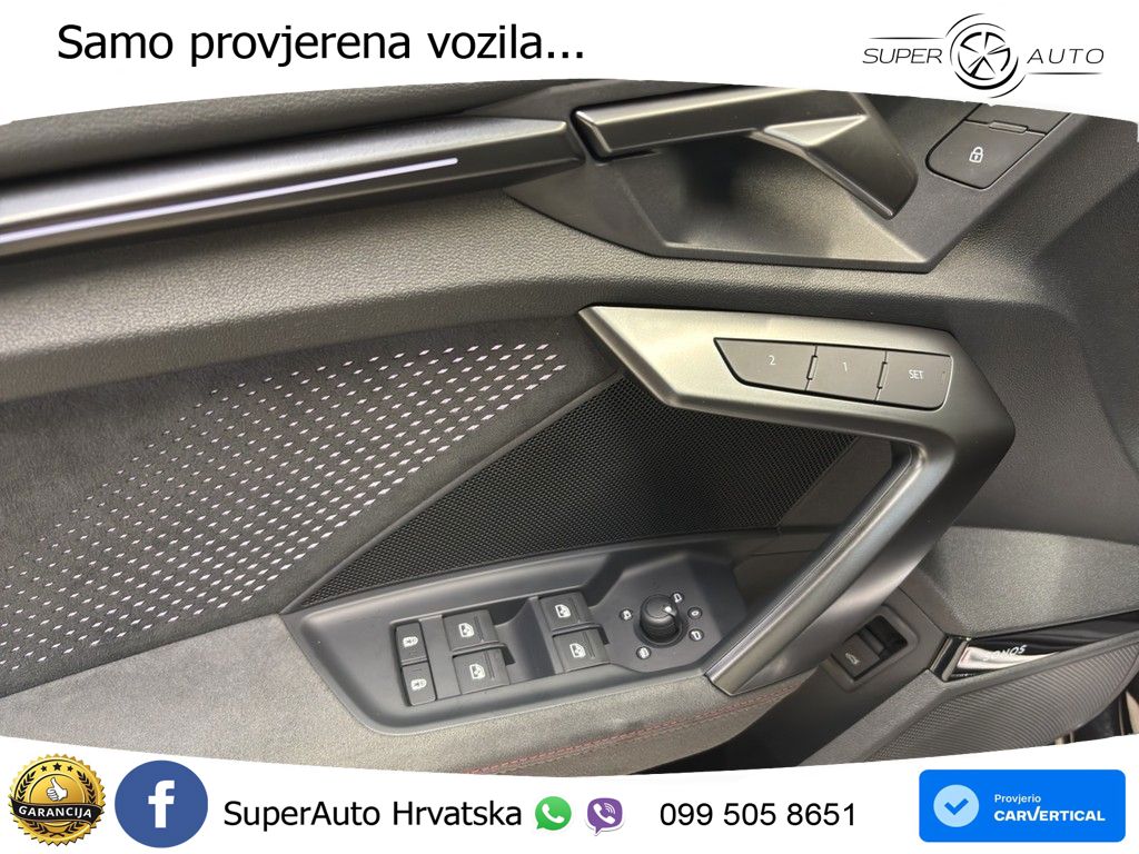 Audi RS3 Sedan 2.5 TFSI (400 KS) quattro S tronic LED+GR SJED+ACC