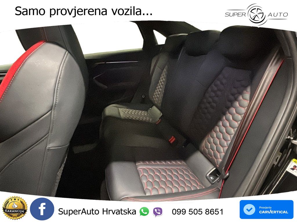 Audi RS3 Sedan 2.5 TFSI (400 KS) quattro S tronic LED+GR SJED+ACC