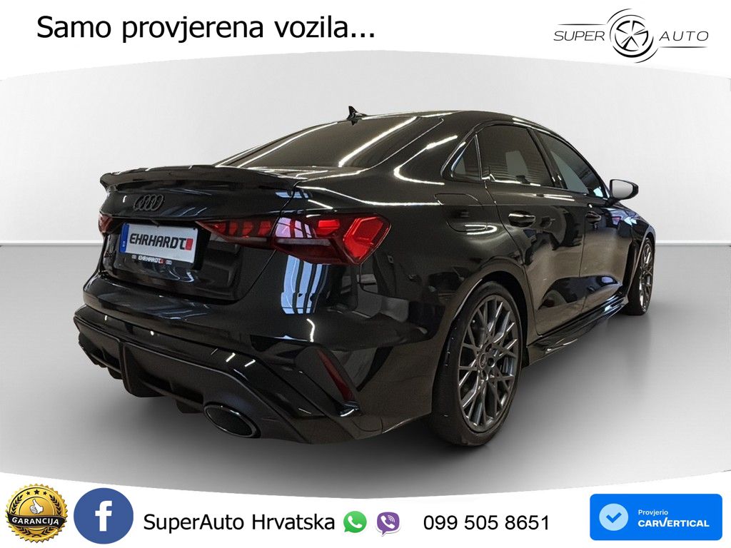 Audi RS3 Sedan 2.5 TFSI (400 KS) quattro S tronic LED+GR SJED+ACC