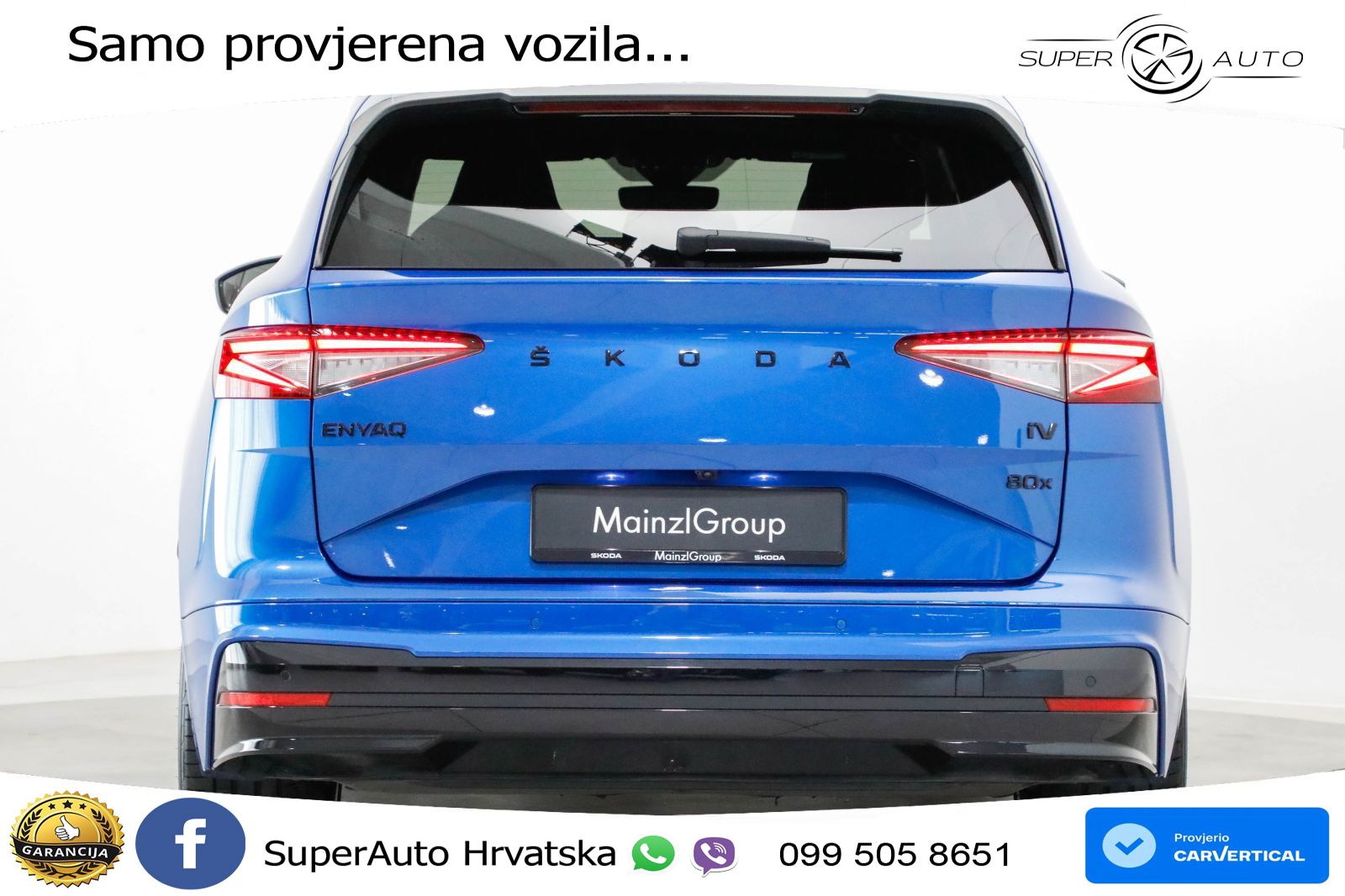 Škoda Enyaq iV 80x 82 kWh (265 KS) AWD