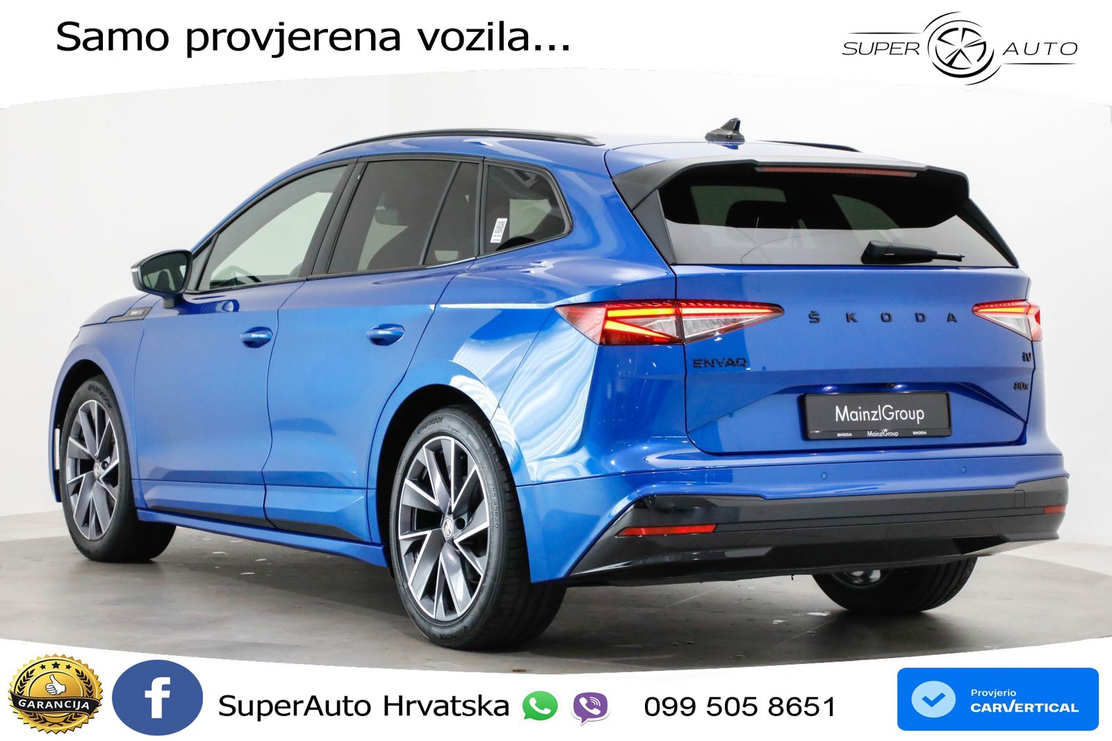Škoda Enyaq iV 80x 82 kWh (265 KS) AWD