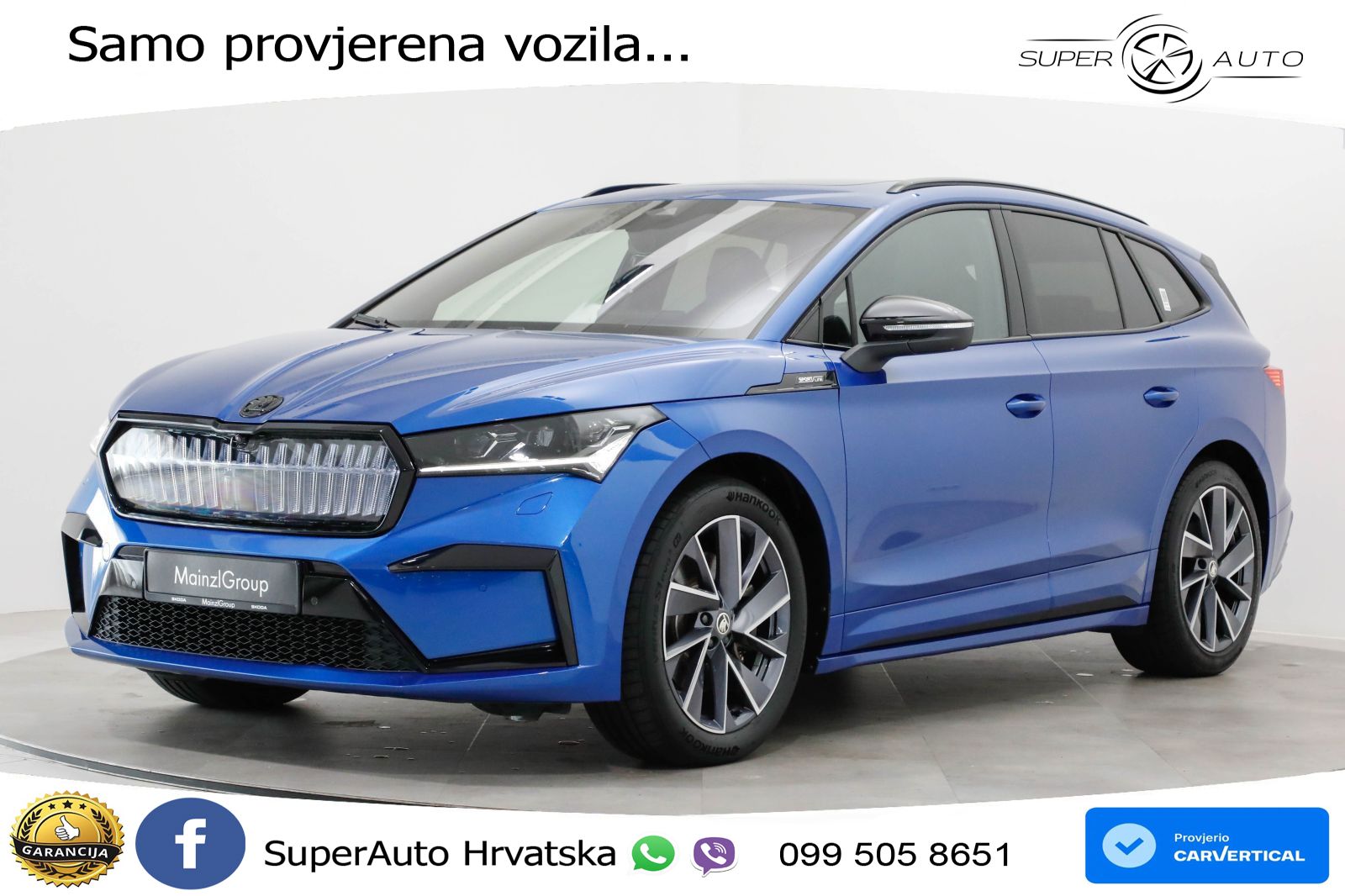 Škoda Enyaq iV 80x 82 kWh (265 KS) AWD