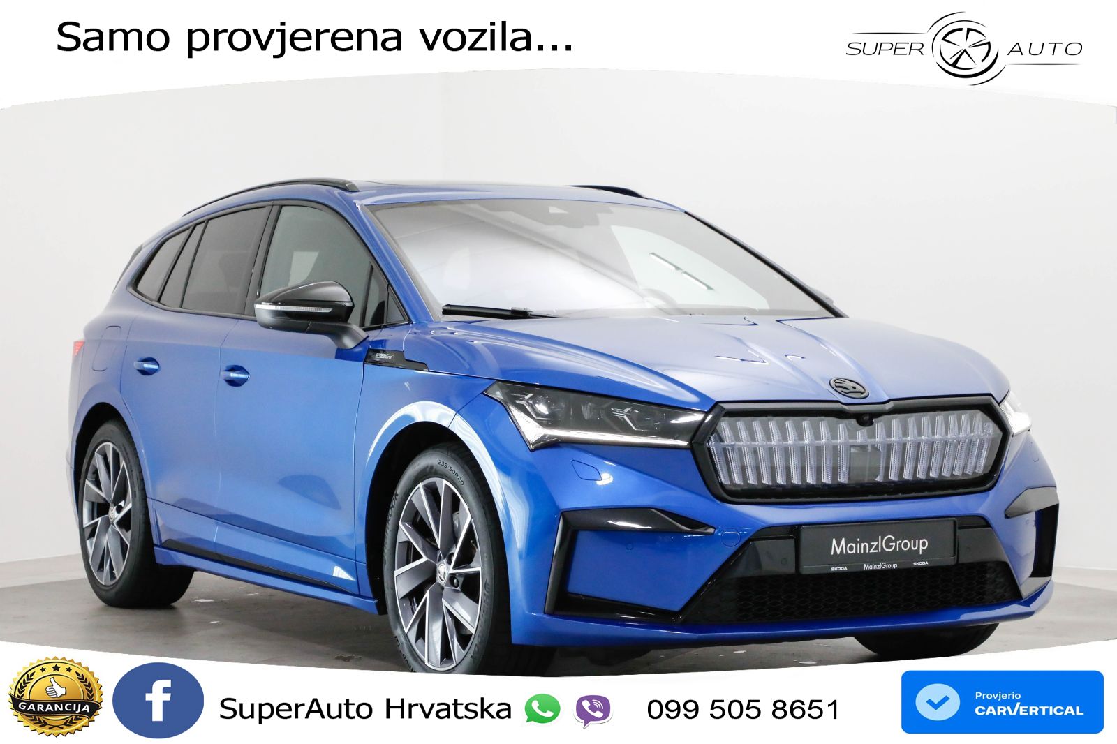 Škoda Enyaq iV 80x 82 kWh (265 KS) AWD