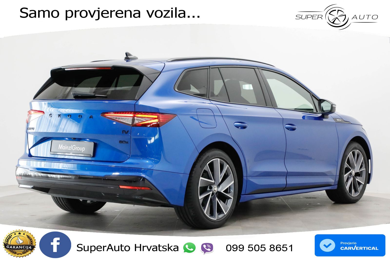 Škoda Enyaq iV 80x 82 kWh (265 KS) AWD