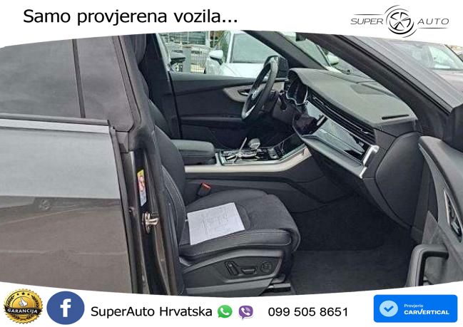 Audi Q8 50 TDI V6 (286 KS) quattro Tiptronic 2x S line LED+GR SJED+ACC