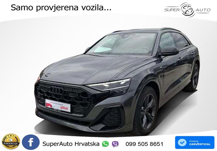 Audi Q8 50 TDI V6 (286 KS) quattro Tiptronic 2x S line LED+GR SJED+ACC