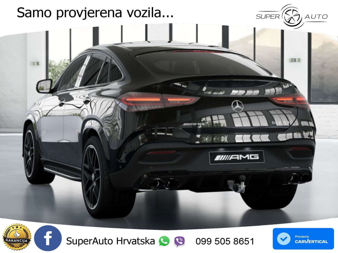 Mercedes AMG GLE Coupe 53 (435 KS) EQ Boost 4MATIC+ AMG SPEEDSHIFT TCT 9G LED+GR SJED+ACC