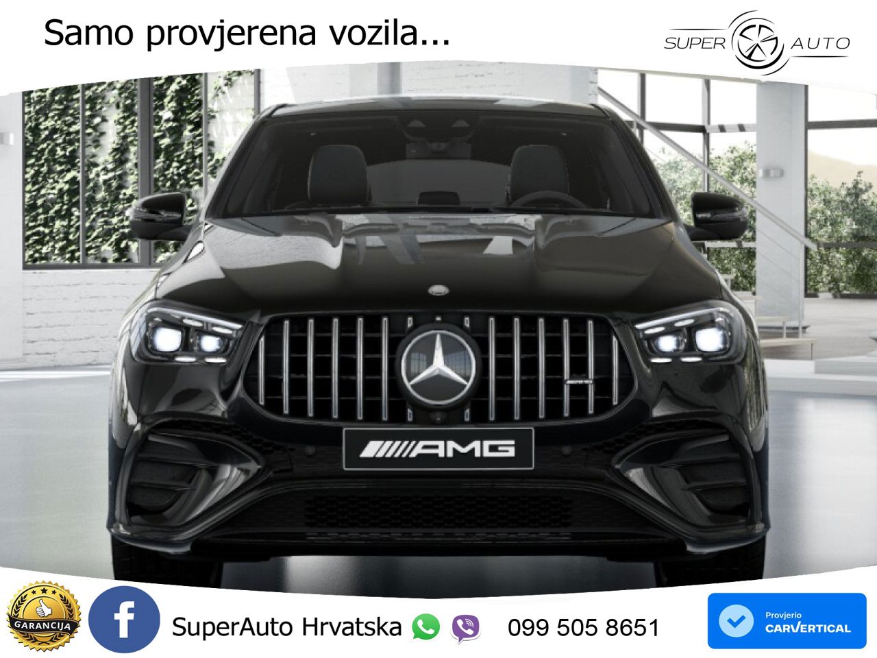 Mercedes AMG GLE Coupe 53 (435 KS) EQ Boost 4MATIC+ AMG SPEEDSHIFT TCT 9G LED+GR SJED+ACC
