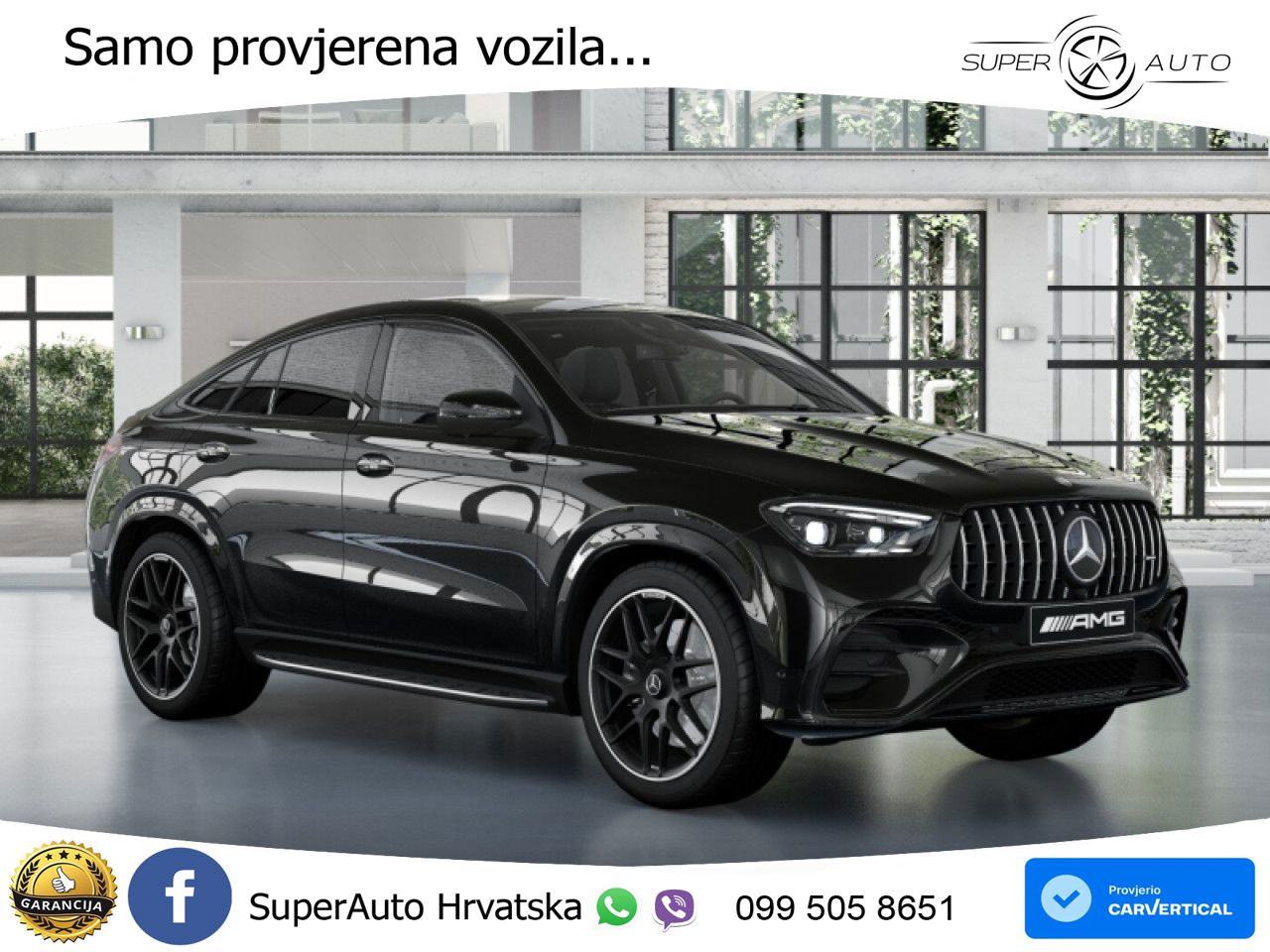 Mercedes AMG GLE Coupe 53 (435 KS) EQ Boost 4MATIC+ AMG SPEEDSHIFT TCT 9G LED+GR SJED+ACC