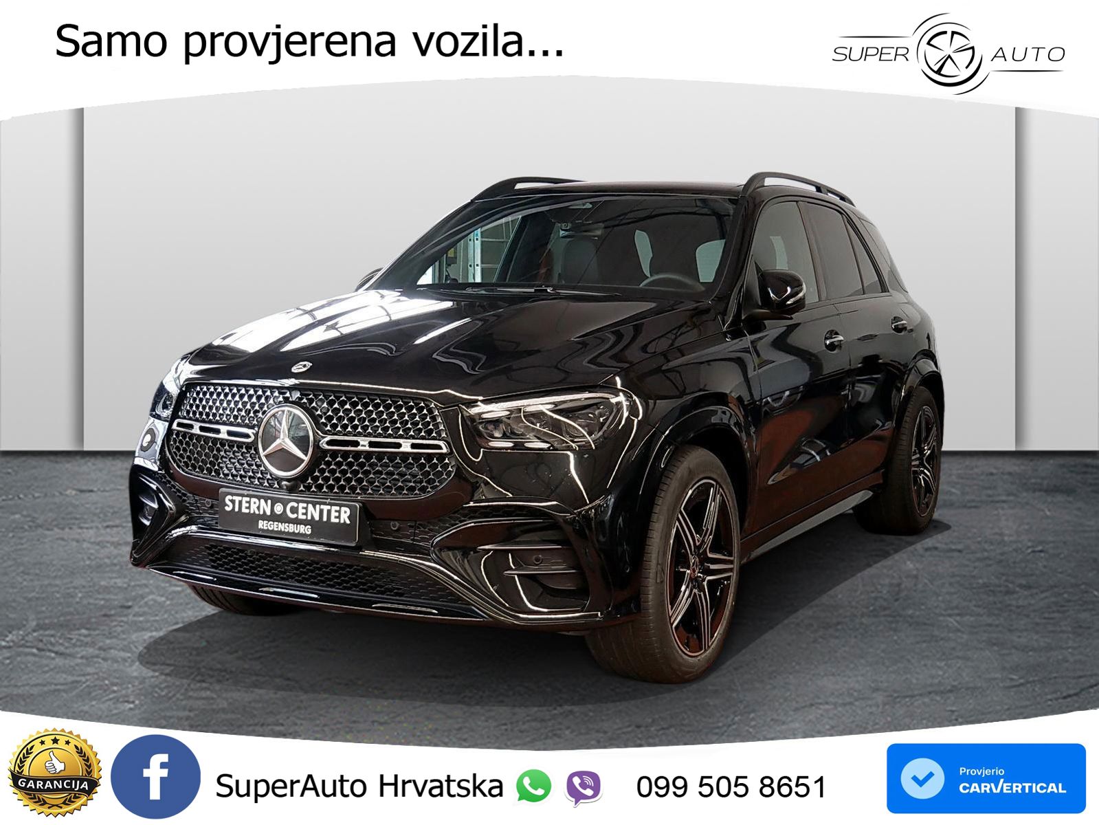 Mercedes GLE 450d (367 KS) EQ Boost 4MATIC 9G-TRONIC AMG LED+GR SJED+ACC