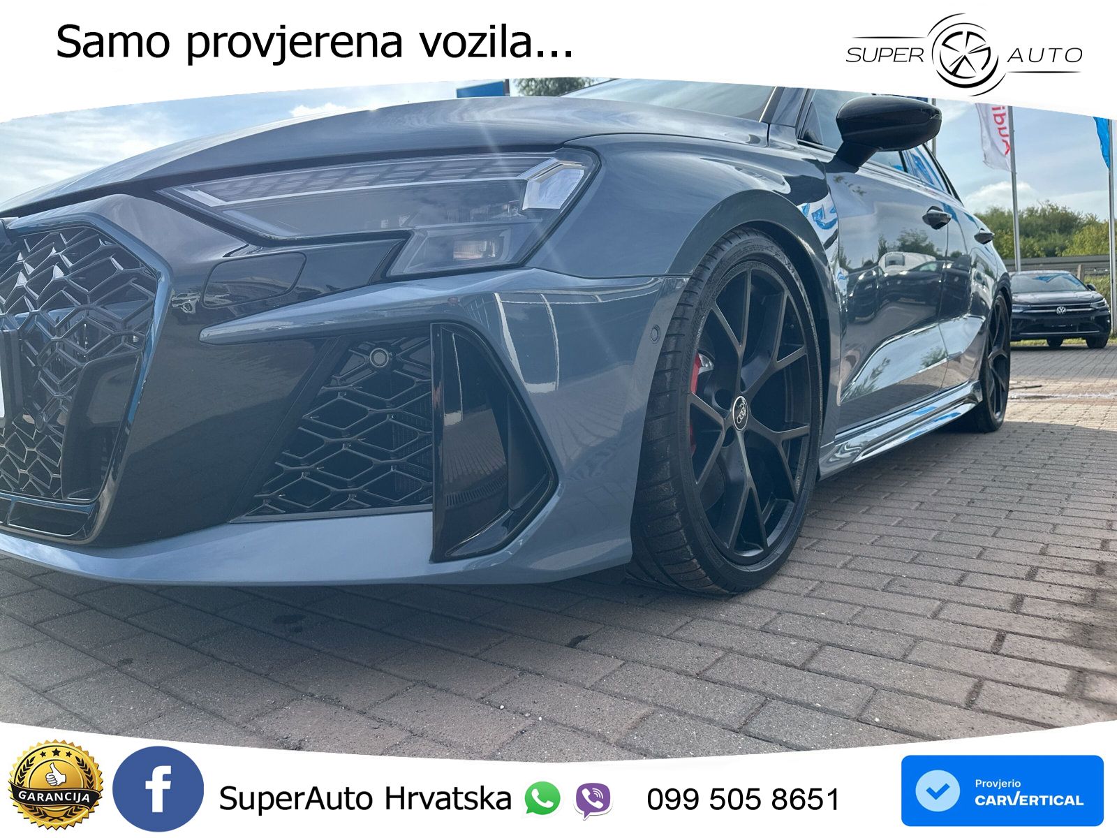 Audi RS3 Sedan 2.5 TFSI (400 KS) quattro S tronic LED+GR SJED+ACC