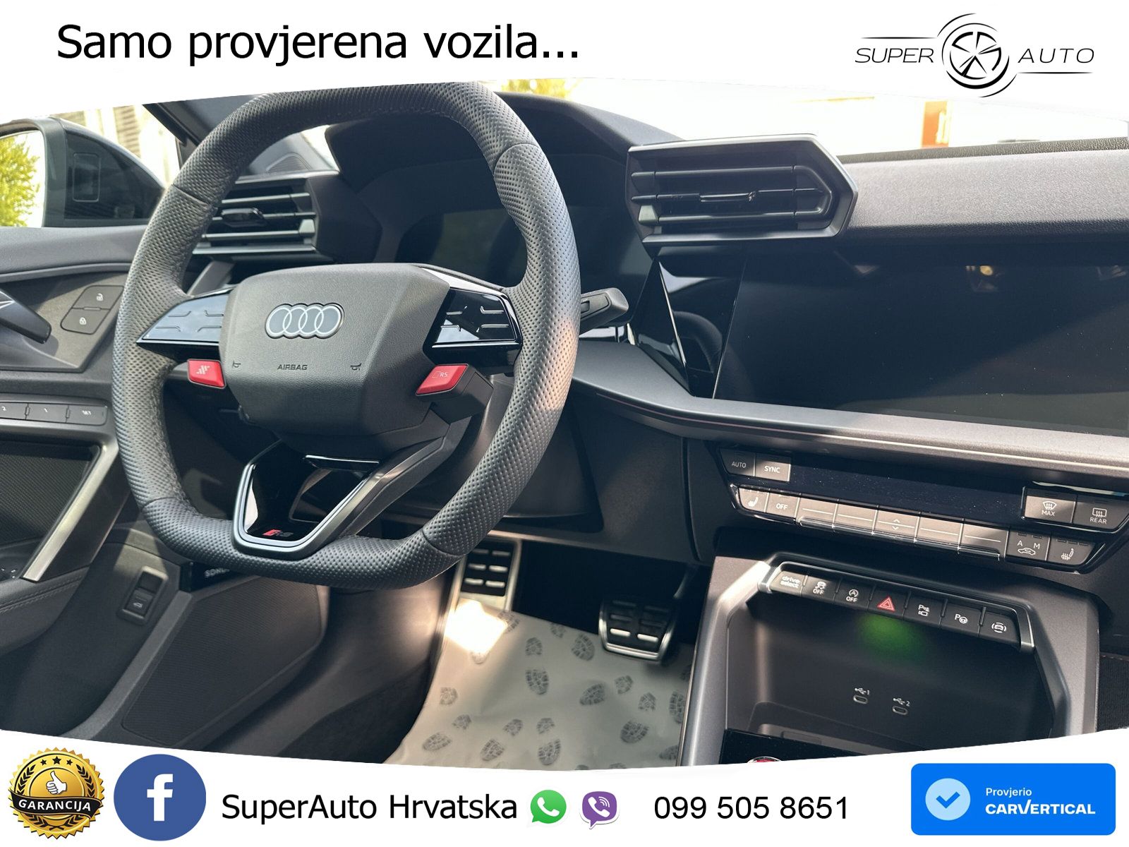 Audi RS3 Sedan 2.5 TFSI (400 KS) quattro S tronic LED+GR SJED+ACC