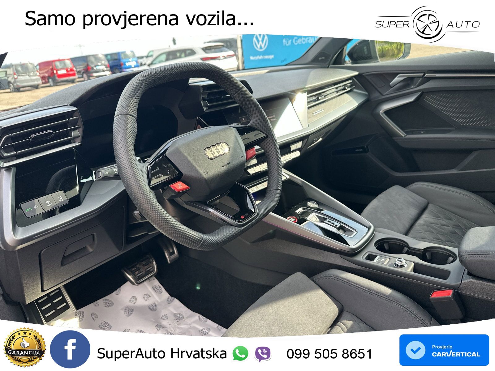 Audi RS3 Sedan 2.5 TFSI (400 KS) quattro S tronic LED+GR SJED+ACC