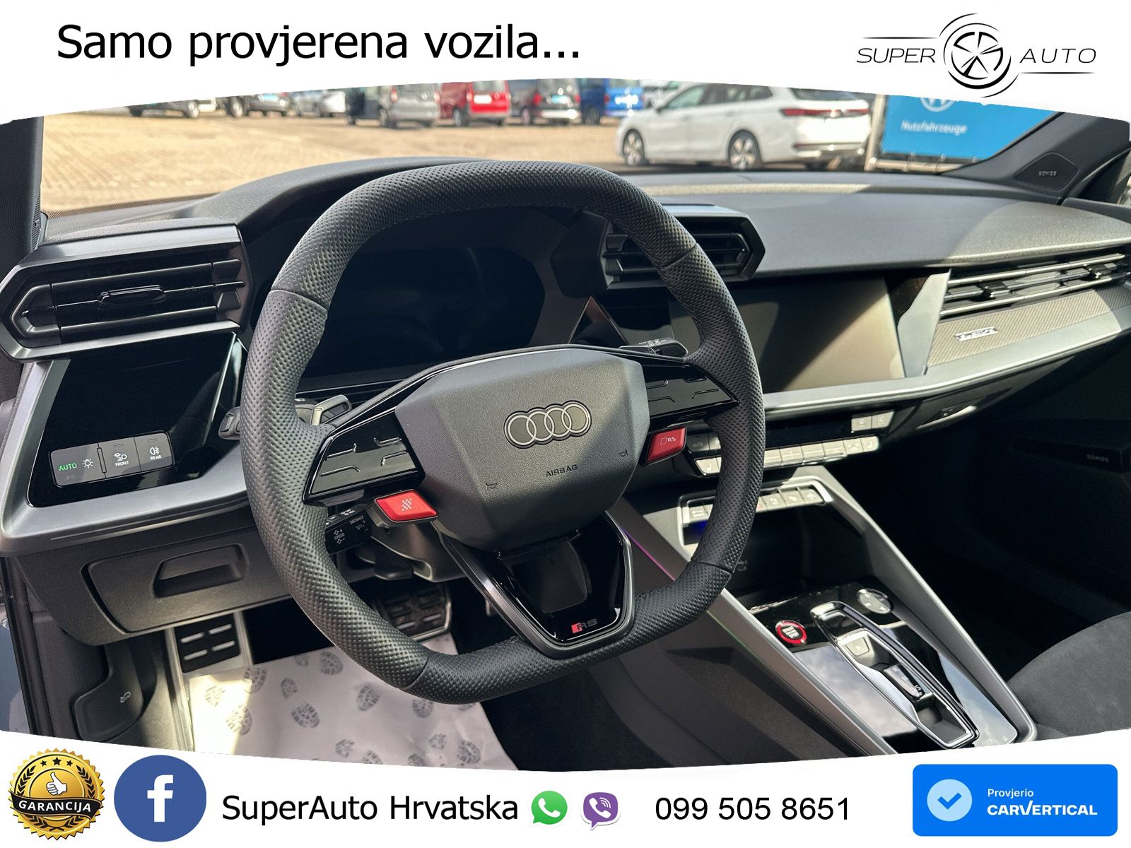 Audi RS3 Sedan 2.5 TFSI (400 KS) quattro S tronic LED+GR SJED+ACC