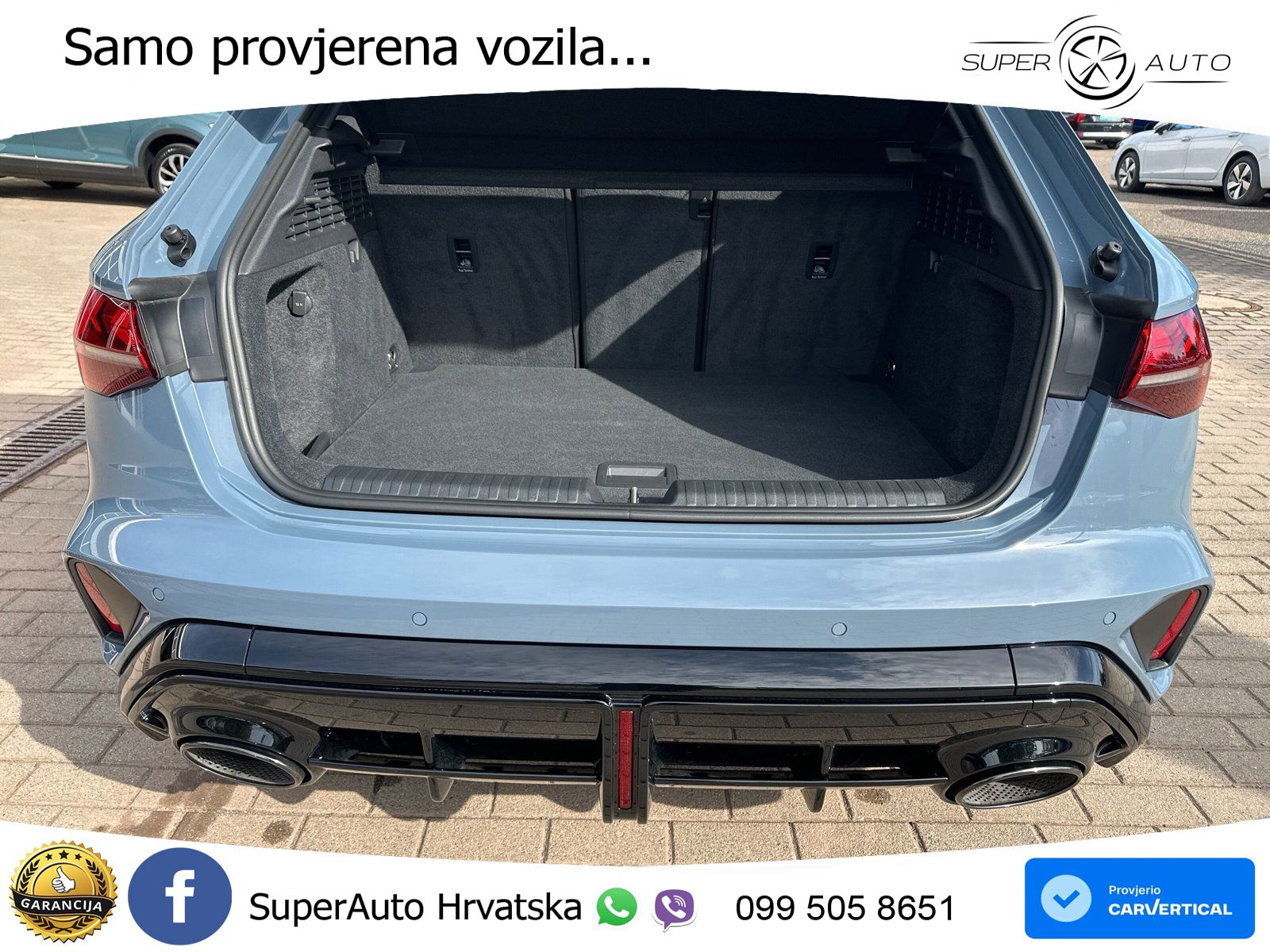 Audi RS3 Sedan 2.5 TFSI (400 KS) quattro S tronic LED+GR SJED+ACC