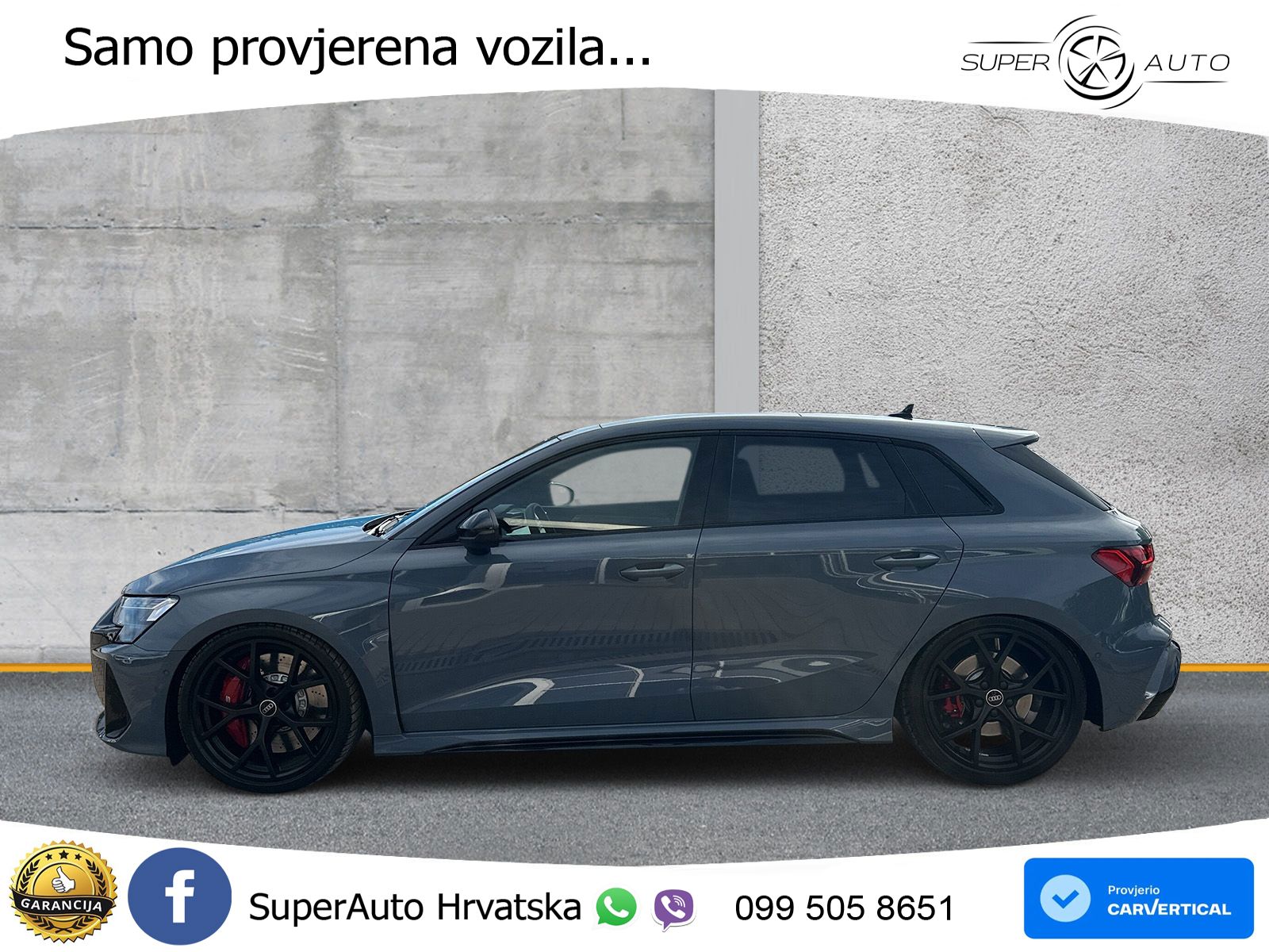 Audi RS3 Sedan 2.5 TFSI (400 KS) quattro S tronic LED+GR SJED+ACC