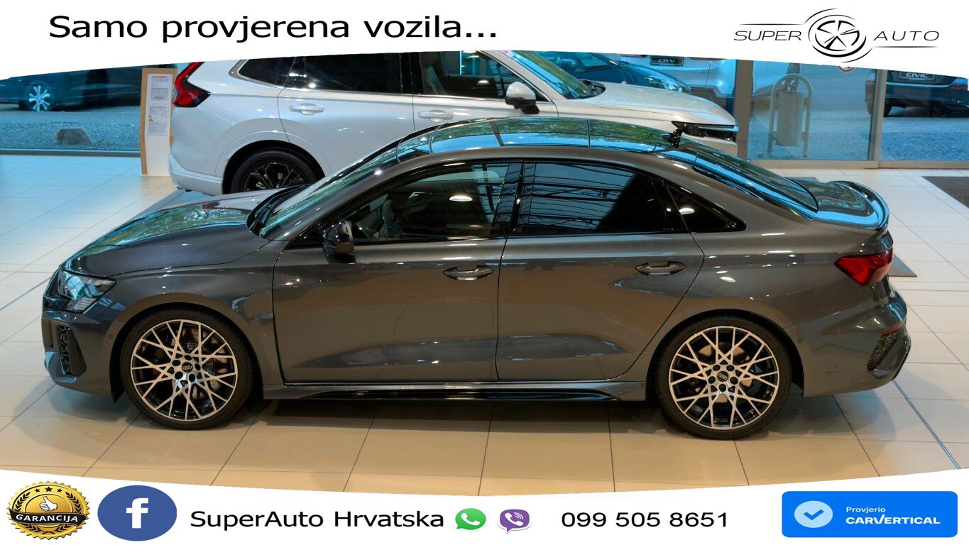 Audi RS3 Sedan 2.5 TFSI (400 KS) quattro S tronic LED+GR SJED+ACC