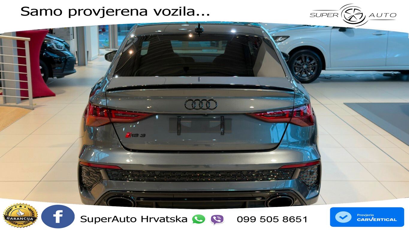 Audi RS3 Sedan 2.5 TFSI (400 KS) quattro S tronic LED+GR SJED+ACC