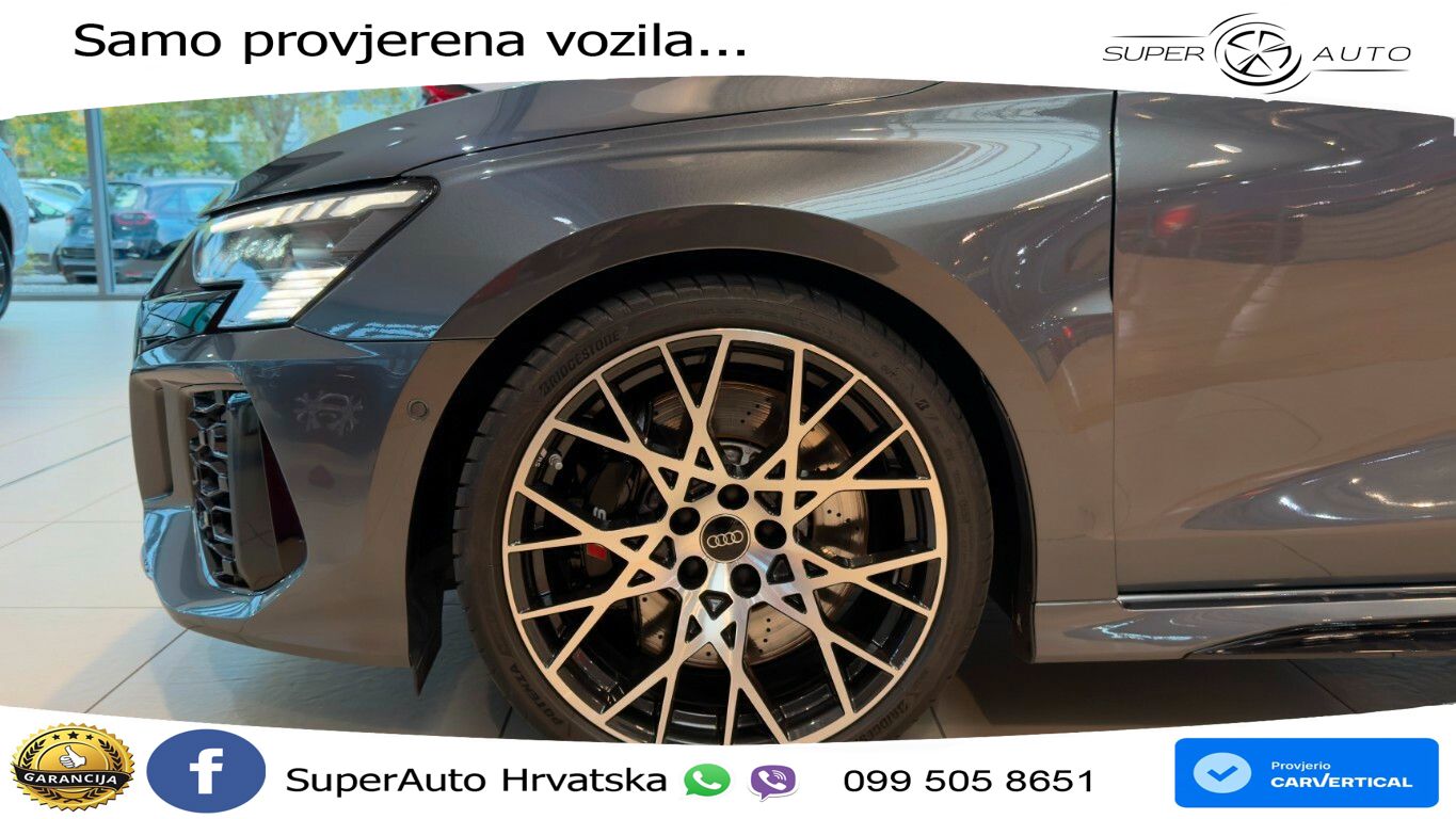 Audi RS3 Sedan 2.5 TFSI (400 KS) quattro S tronic LED+GR SJED+ACC