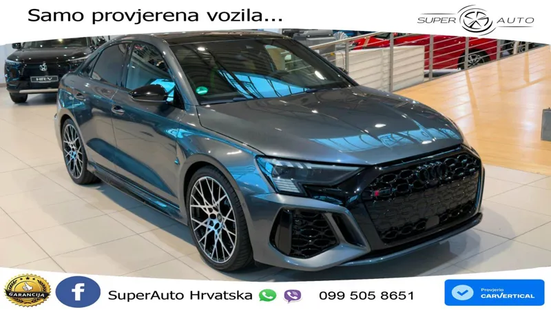 Audi RS3 Sedan 2.5 TFSI (400 KS) quattro S tronic LED+GR SJED+ACC