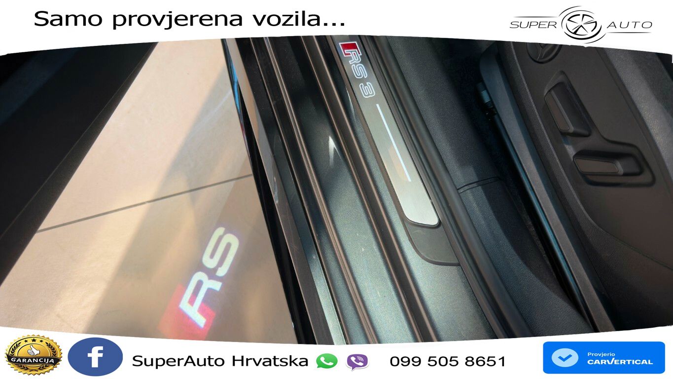 Audi RS3 Sedan 2.5 TFSI (400 KS) quattro S tronic LED+GR SJED+ACC