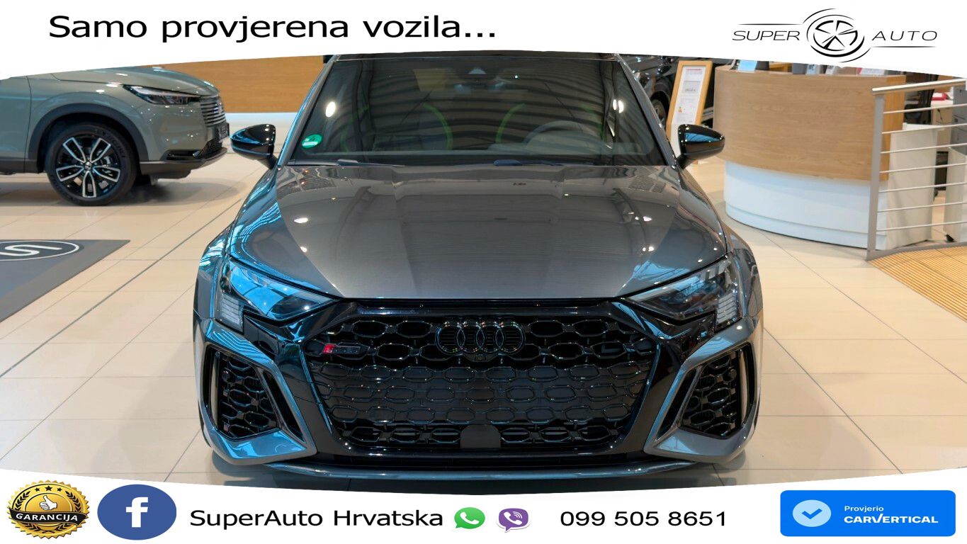 Audi RS3 Sedan 2.5 TFSI (400 KS) quattro S tronic LED+GR SJED+ACC