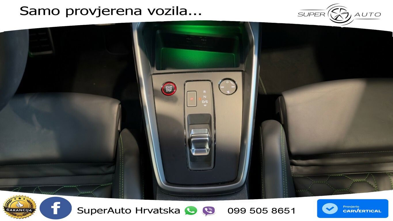 Audi RS3 Sedan 2.5 TFSI (400 KS) quattro S tronic LED+GR SJED+ACC