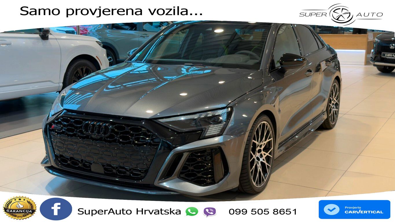 Audi RS3 Sedan 2.5 TFSI (400 KS) quattro S tronic LED+GR SJED+ACC