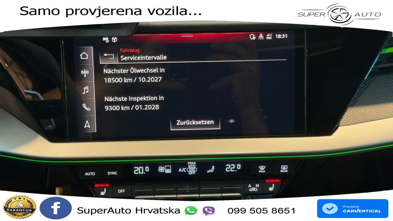 Audi RS3 Sedan 2.5 TFSI (400 KS) quattro S tronic LED+GR SJED+ACC