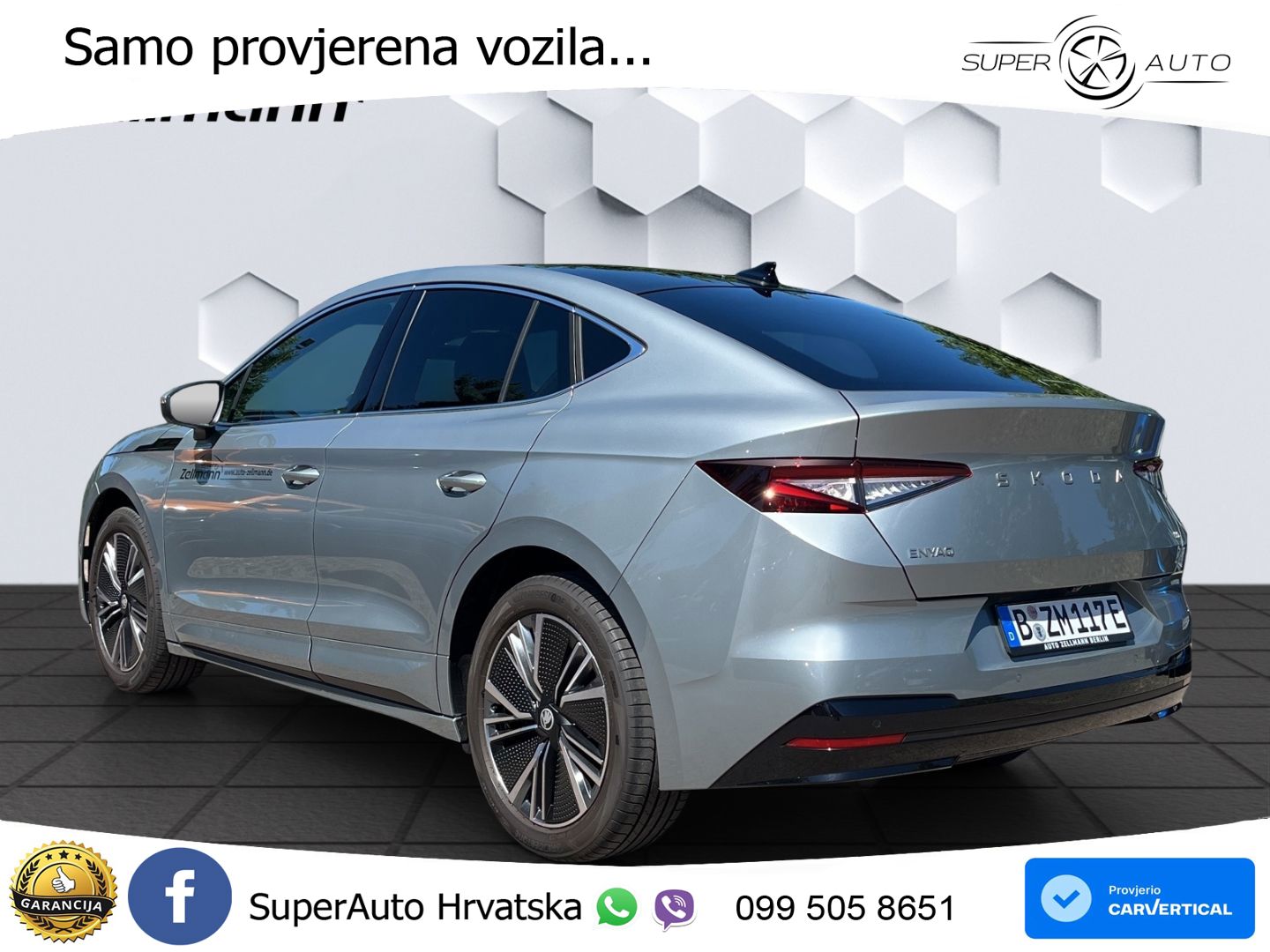 Škoda Enyaq Coupe 60 63 kWh (204 KS) Lodge LED+GR SJED+ACC