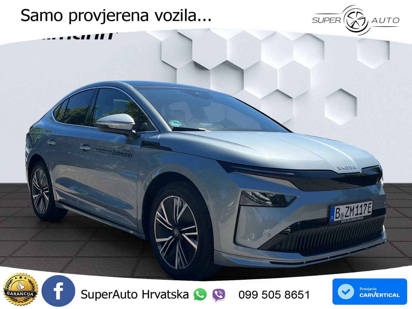 Škoda Enyaq Coupe 60 63 kWh (204 KS) Lodge LED+GR SJED+ACC