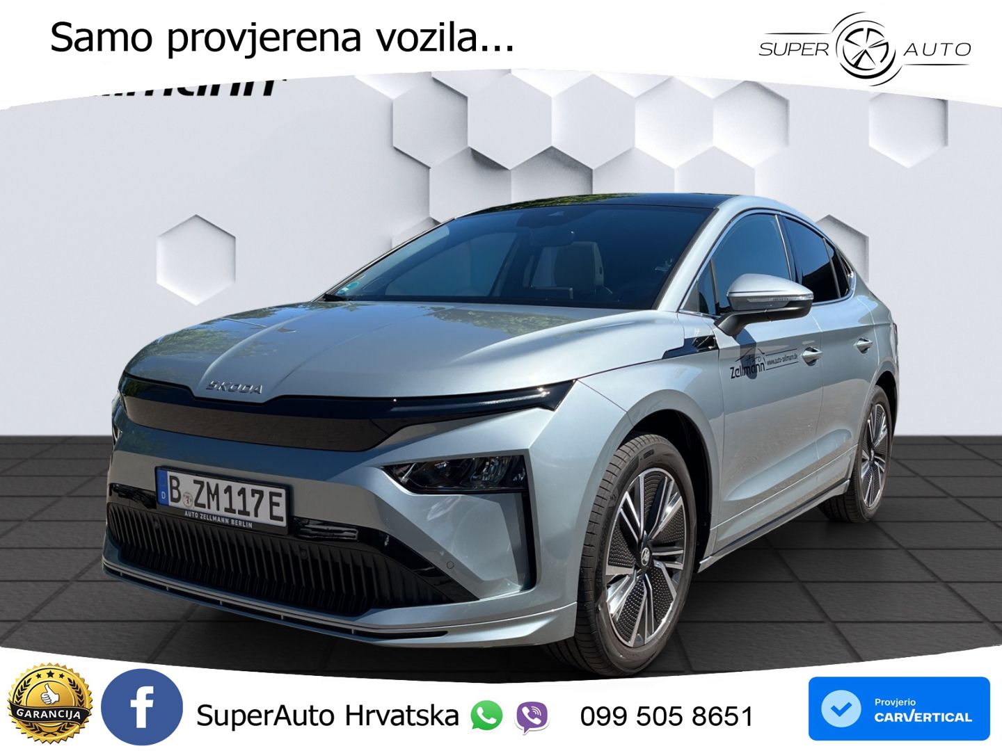 Škoda Enyaq Coupe 60 63 kWh (204 KS) Lodge LED+GR SJED+ACC