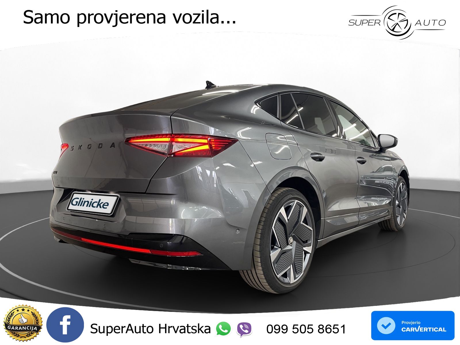 Škoda Enyaq Coupe iV RS 82 kWh (340 KS) AWD Suite LED+GR SJED+ACC