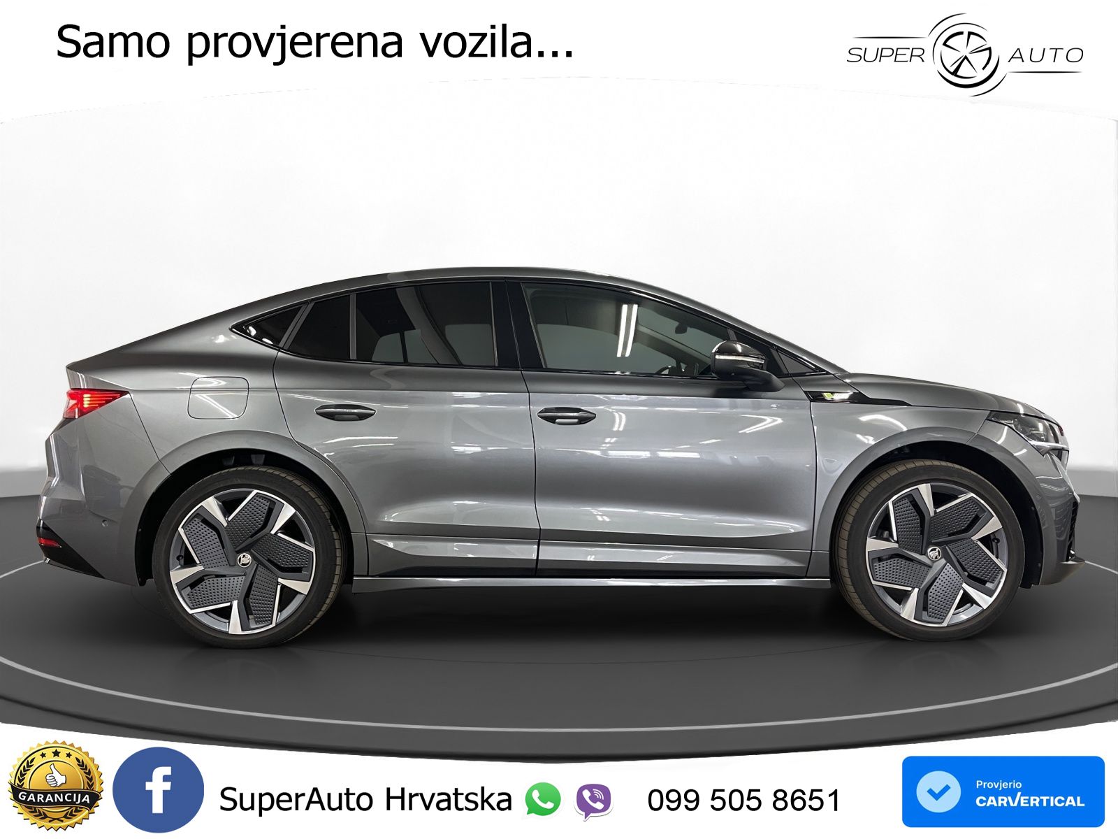 Škoda Enyaq Coupe iV RS 82 kWh (340 KS) AWD Suite LED+GR SJED+ACC