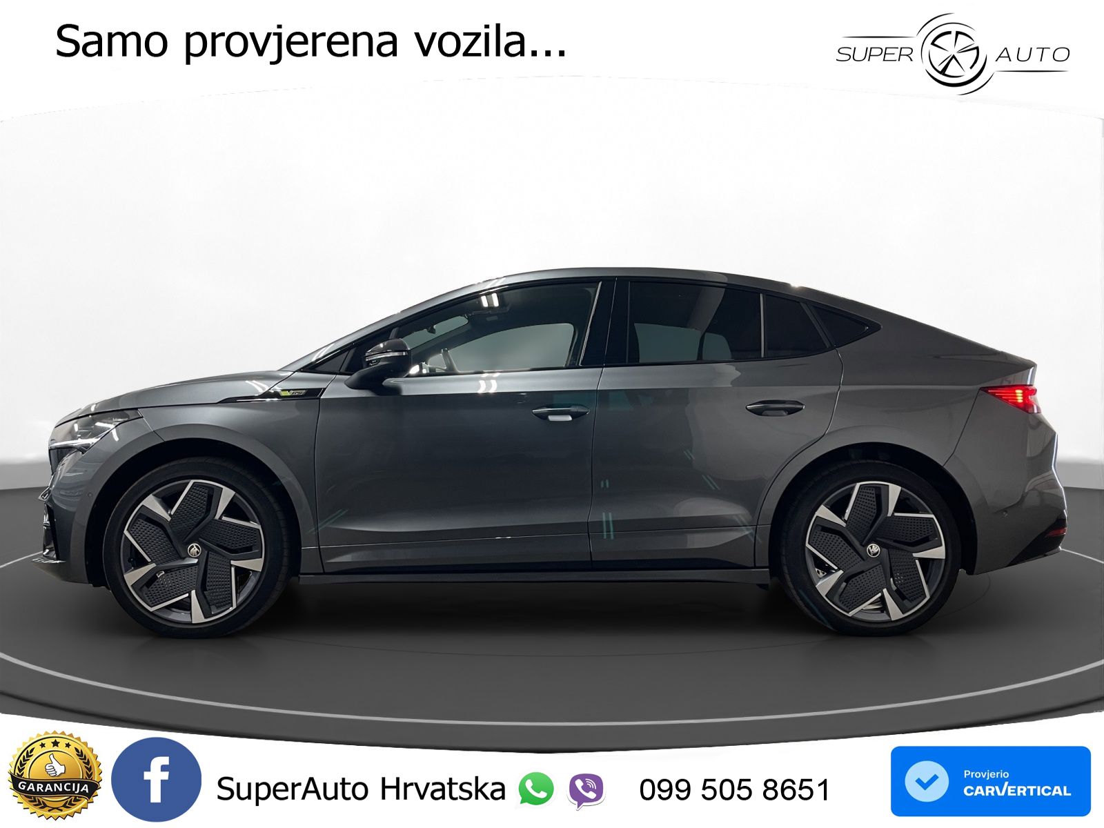 Škoda Enyaq Coupe iV RS 82 kWh (340 KS) AWD Suite LED+GR SJED+ACC