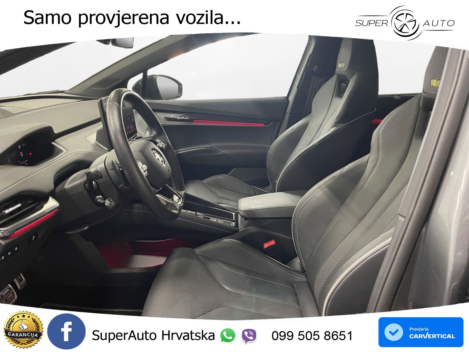 Škoda Enyaq Coupe iV RS 82 kWh (340 KS) AWD Suite LED+GR SJED+ACC