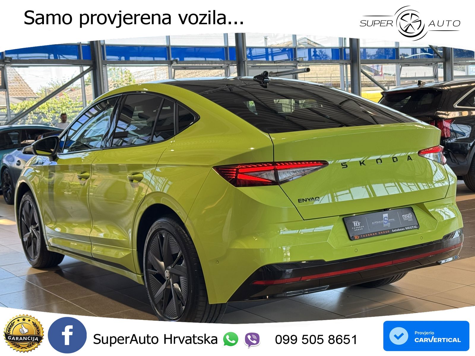 Škoda Enyaq Coupe iV RS 82 kWh (340 KS) AWD