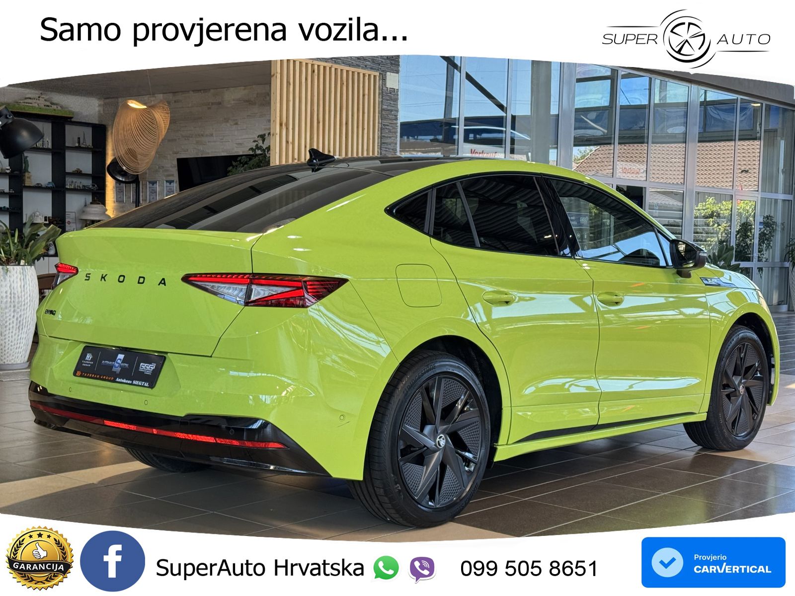 Škoda Enyaq Coupe iV RS 82 kWh (340 KS) AWD