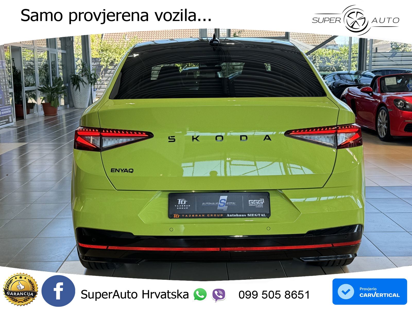 Škoda Enyaq Coupe iV RS 82 kWh (340 KS) AWD