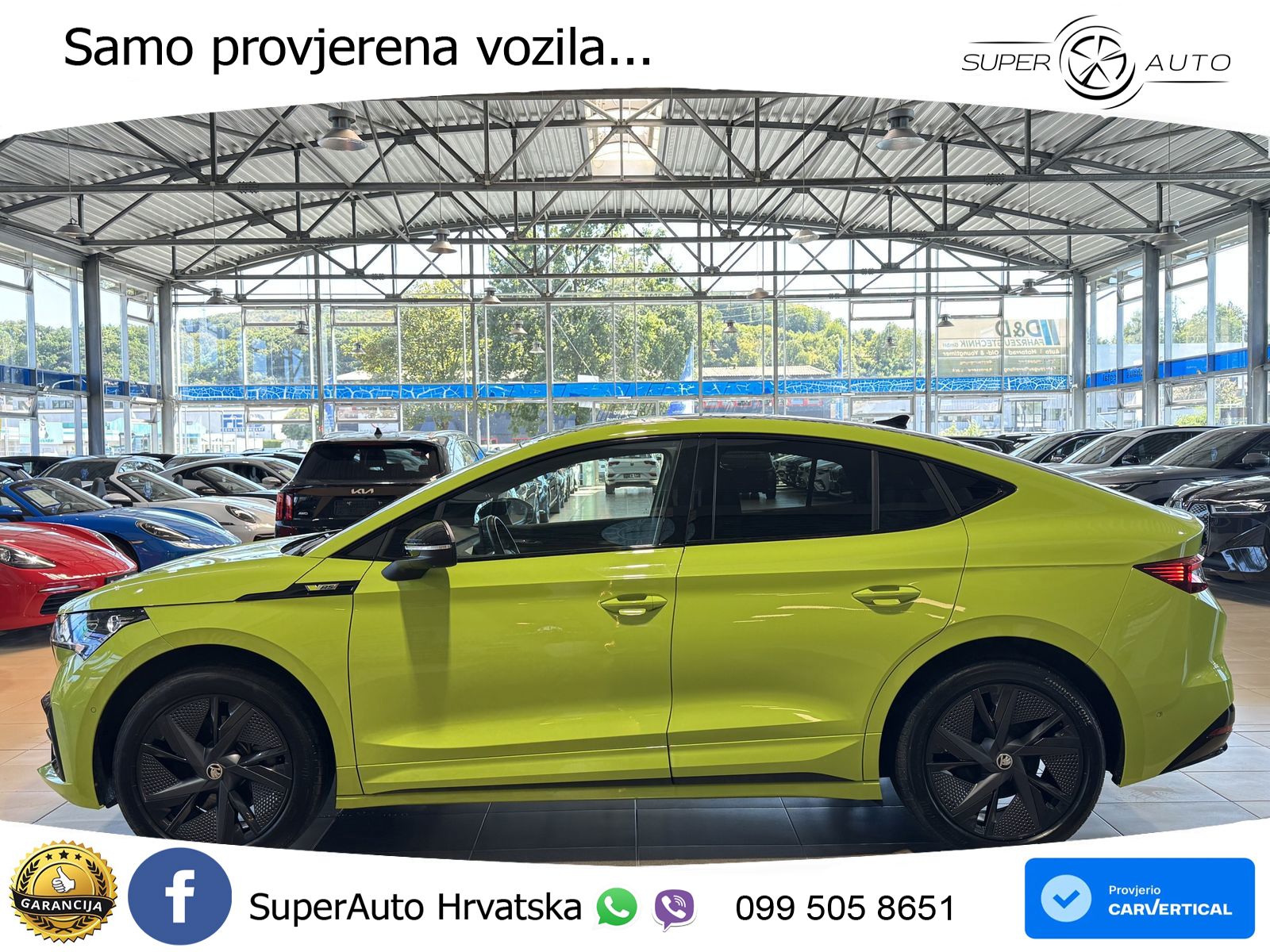 Škoda Enyaq Coupe iV RS 82 kWh (340 KS) AWD