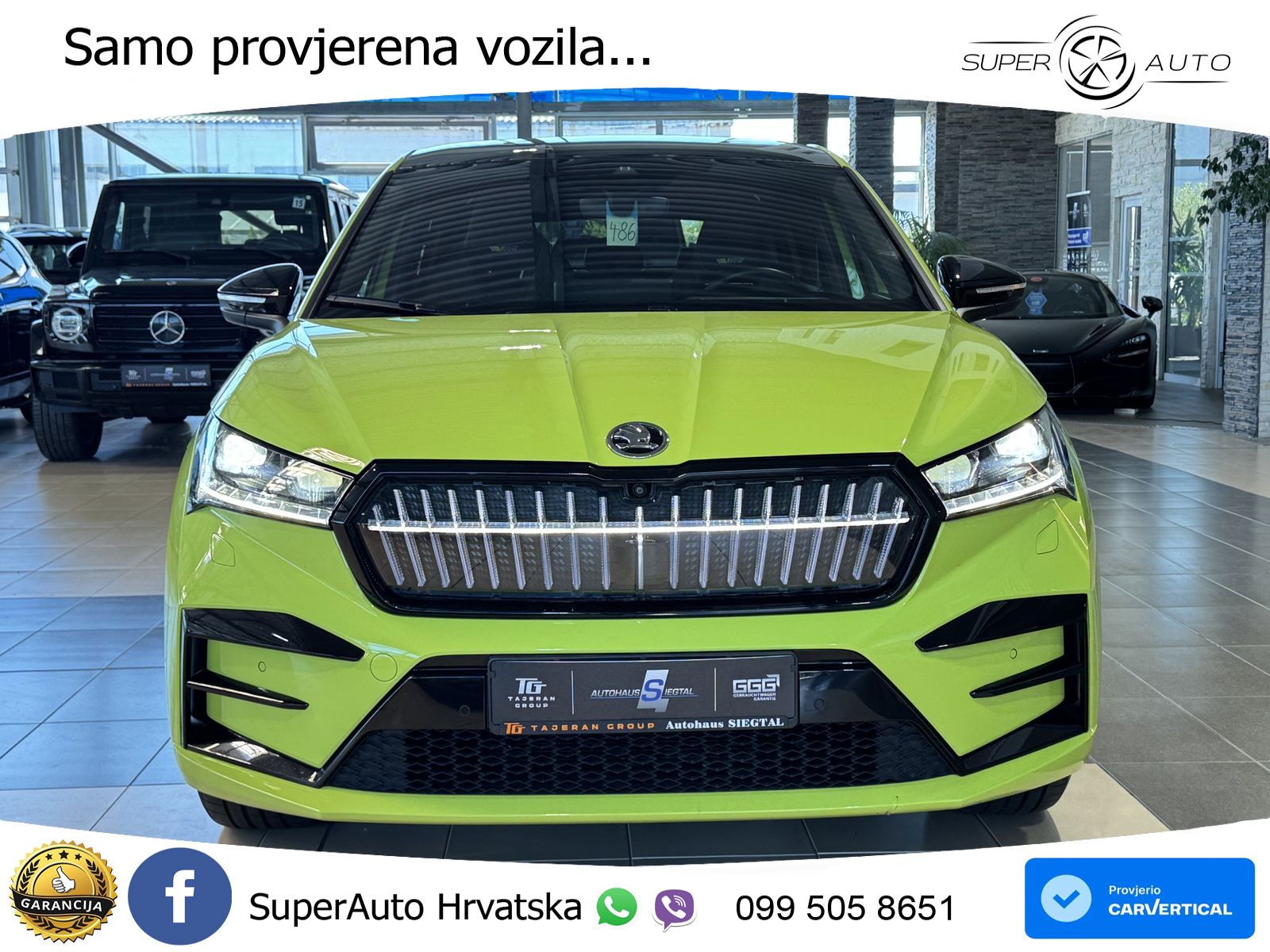 Škoda Enyaq Coupe iV RS 82 kWh (340 KS) AWD