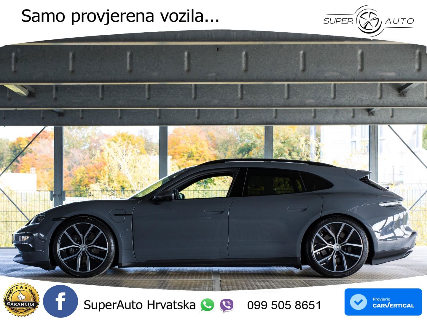Porsche Taycan Sport Turismo 105 kWh (435 KS)